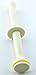 Omega 8006 Plunger Pusher Stick White Plastic for Single Auger 8003 8004 8005 Rubber Gasket Tamper