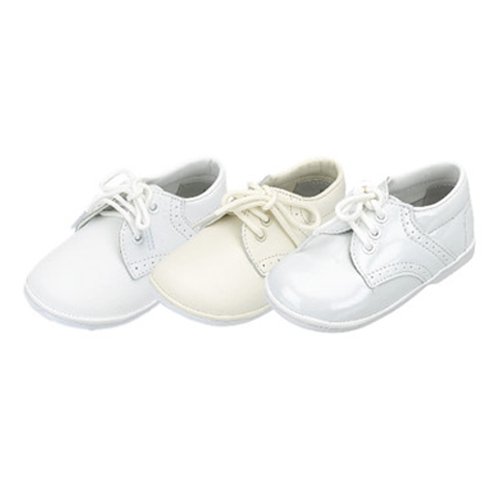 Baby Toddler Boys Ecru Classic Saddle Style Dress Shoes Size 1-7