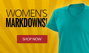 Image of Teal Women's Summer V-Neck T-Shirt on Sale