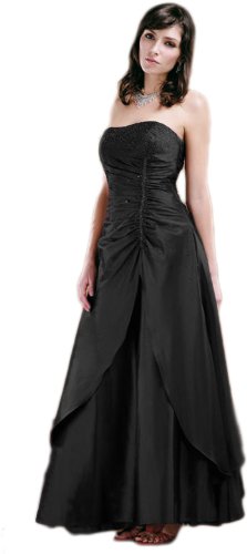 Abendkleid Ballkleid Cocktailkleid schwarz