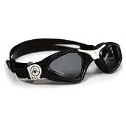 Aqua Sphere Kayenne Small Goggles - Tinted Lens - Black Skirt/Black and White Trim