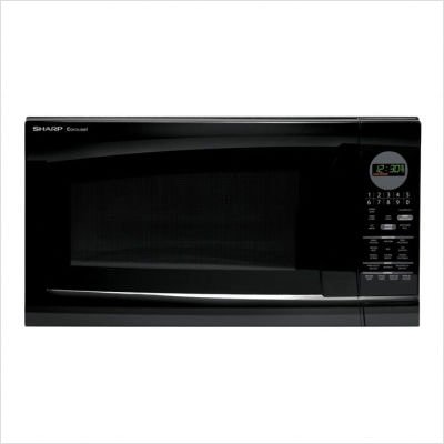 Countertop Microwave in Black w/ Optional Built-In Trim Kit