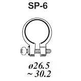キャットアイ(CAT EYE) SP-6 取付バンド (直径26.5-30.2mm) SP-6