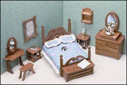 dream of dolls Discount The Bedroom Doll House Furniture Kit Corona Concepts