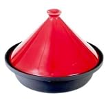 from verygoodbuys.co.uk Red Cast Iron Tagine (30cm diameter) by verygoodbuys