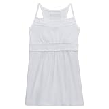 Girls' Mossimo Eyelet Tank - True White