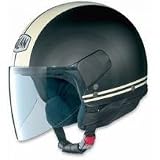 NOLAN N30 OPEN FACE HELMET FLASHBACK FLAT BLK/CREAM XL N305270111666