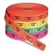 Admit One Single Ticket Roll, Assorted Colors, 4 Rolls/Pack GEN22410 Admit One Single Ticket Roll, Assorted Colors, 4 Rolls/Pack GEN22410