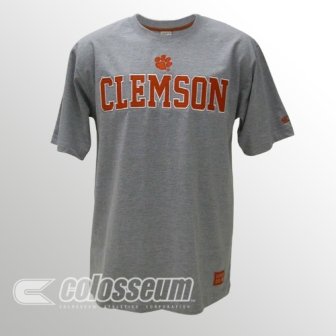Buy Clemson Licensed Embroidered Logo T-Shirt by Colosseum Athletics