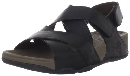 FitFlop Men's Lexx Fisherman Sandal,Black,9 M US