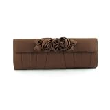 PAULA SOLER Clutch bag 100032959 brown