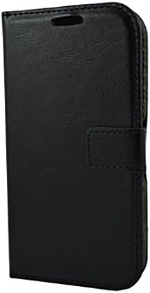 HAIO Samsung Galaxy S4 Case Wallet Leather Flip Cover Magnet For Samsung Galaxy S4 I9500 [Case Cover + Screen Protector + Stylus Pen] - BLACK