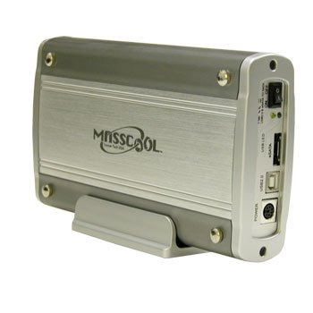 Samsung HD753LJ SpinPoint F DT 750GB 32MB SATA II Hard Drive With Masscool 3.5 USB2.0 & eSATA to SATAII Enclosure UHB-380UES