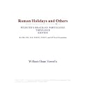 Roman Holidays and Others (Webster's Brazilian Portuguese Thesaurus Edition)
