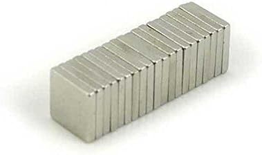 30 PCS Neodymium (NdFeB) Magnets Rare Earth N35 8x8x1mm Blocks 5/16 x 5/16 x 1/32" Super Strong