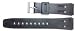 New Watch Band 20mm Black Rubber Fits to Casio