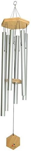 Wind Chime - Enchanting Melody and Easy to Install, Made by Bamboo and Aluminum, For Patio and Garden, 31"
