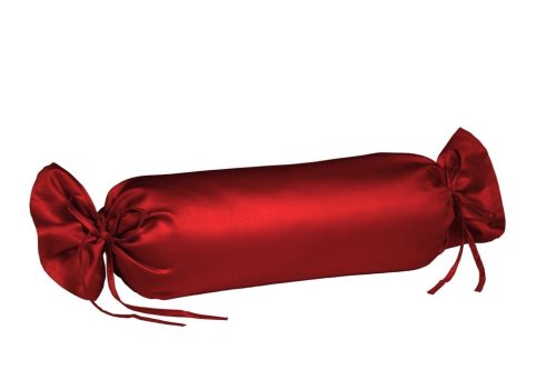 fleuresse Nackenrollenbezug colours 9100-4580, 40x15cm, Mako Satin, Farbe Dunkelrot, 100%  Preisvergleich