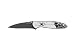 Kershaw OCC Leek Knife with 6061-T6 Anodized Black Aluminum Handle and Laser Cut 410 ...