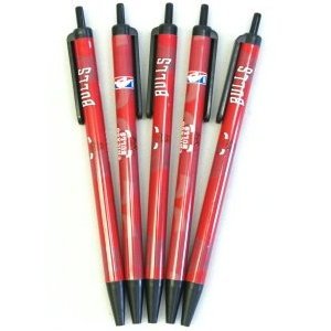 Chicago Bulls 5 Pack Click Pens