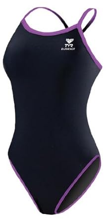 TYR Sport Women's Neon Solid Ringback Swim Suit