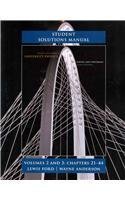 Student Solutions Manual for University Physics Volumes 2 and 3 (chs. 21-44) 13th (thirteenth) Edition by Young, Hugh D., Freedman, Roger A., Ford, A. Lewis (2011)