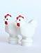 LEGO® City - 2 White Chickens - Farm Animals