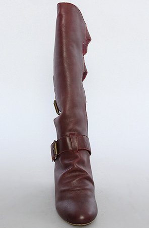 80%20 The Cody Buckle Back Hidden Wedge Boot in Ox Blood,Shoes for Women from 80%20