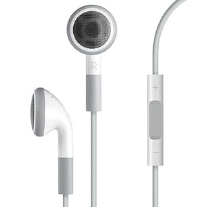 OEM Apple Headset Apple Earphones with Remote and Mic for Apple iPhone 3G 3GS 4.0 iPad iPod Nano 4th and 5th Generation iPod Classic 120GB 160GB