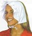 17043 Costume Puritan Quaker Bonnet Cotton