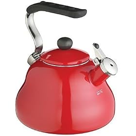 Chilli Red hob kettle - 2 litres (3.5 pints).