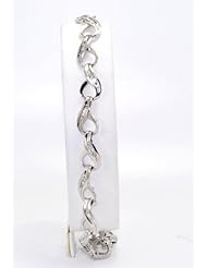 14K White Gold Diamond Tennis Bracelet