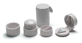 Pill Crusher/Splitter with Cup and Storage Compartment