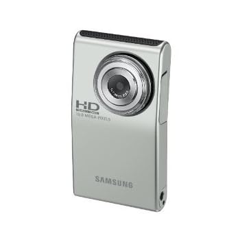 Set A Shopping Price Drop Alert For Samsung HMX-U10 Ultra-Compact Full-HD Camcorder with 10 MP Still (Green)