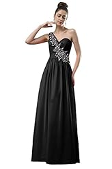 One Shoulder Chiffon Cocktail Lace Beaded Sequined Evening Dress/Homecoming Dress/Pageant Dress/Prom Dress/Quinceanera Dress/Party Dress/Wedding Dress 