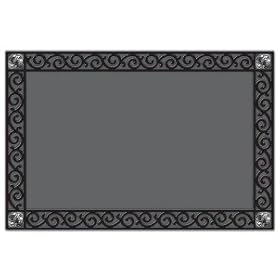  MatMate Rubber Tray-Scroll Doormat