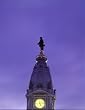 Billy Penn Statue on City Hall in Philadelphia - Colorful 16"x20" Photographic Print by Carol M. Highsmith