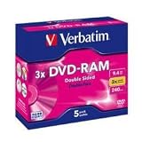 Verbatim 43493 Dvdrw-ram 3x Type Iv 9.4gb
