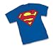 Officially Licensed DC Comics Blue Superman Logo T-Shirt