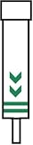 hummel Kinder Stutzen Spain No Foot, white/lisbon green, Junior