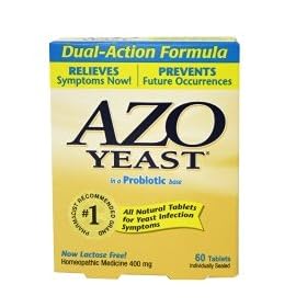 Azo Azo Yeast Infection Prevention - 60 Tablets