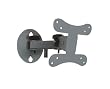 SECURMOUNT LCD Articulating Wall Mount - 13in-23in TV/Monitor, Silver Electronics Wall Mounts