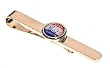 Yellow gold plated "Vote Republican" tie slide with presentation box. Made in the U.S.A