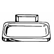 Decko Bath 38000 Wall Mount Soap Dish