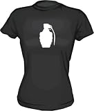 Hand Grenade logo Ladies Babydoll tee Shirt in 6 Colors Small thru XL