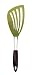 Mario Batali The Italian Kitchen Collection Soft Grip Slotted Fish Turner, Pesto