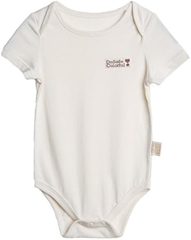G100 Unisex-baby Short Sleeve Organic Onesies Bodysuit