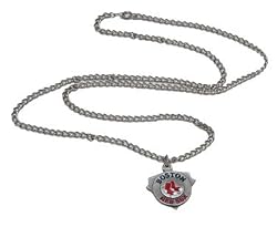 Boston Red Sox Pewter Necklace