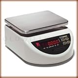 Ohaus BW15US Compact Digital Bench & Counter Scale w/ Rechargeable Battery, Capacity 30 lb x 0.01 lb, 7 x 9 in. Platter, Legal for Trade, Single Front Display