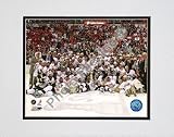 Photo File Pittsburgh Penguins 2009 Stanley Cup Champions Game 7 Celebration 8x10 Matted Photo